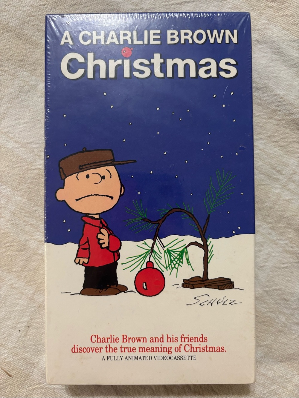 A Charlie Brown Christmas VHS - vintage new sealed